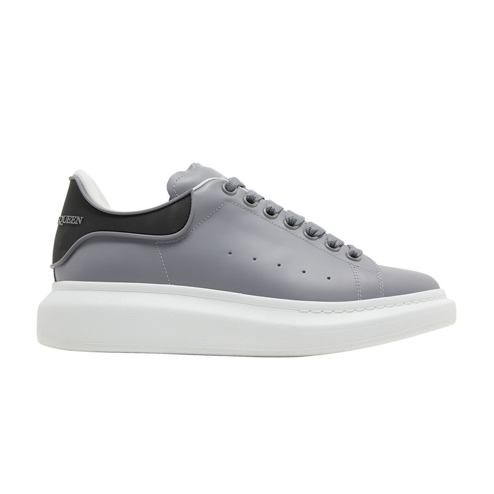 Pre-owned Alexander Mcqueen Oversized Sneaker 'gun Grey' | Men's Size 41.5 In Gray