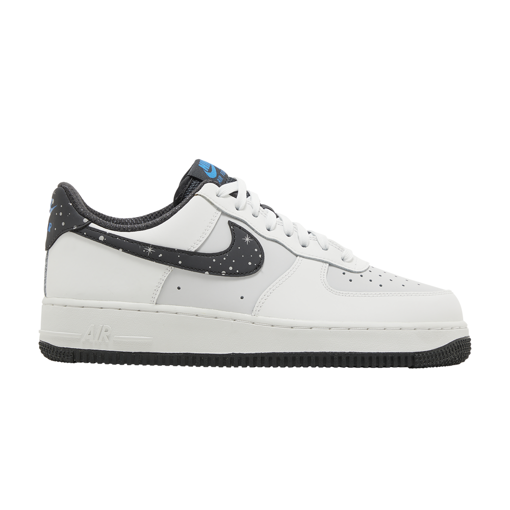 Pre-owned Nike Air Force 1 '07 'starry Swoosh' In White