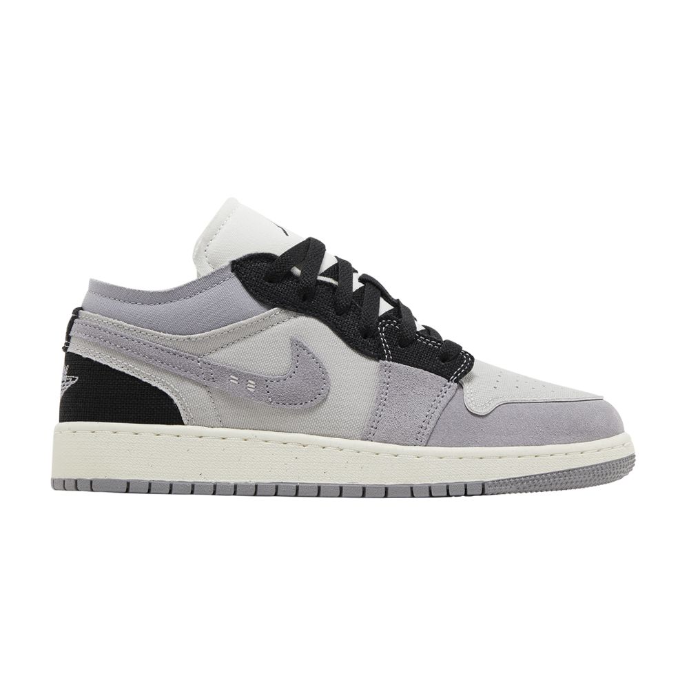 Air Jordan 1 Low SE Craft GS 'Inside Out - Cement Grey' - FD9088-002