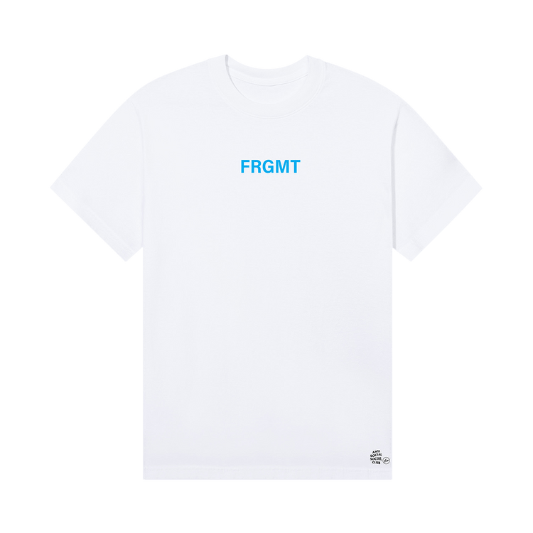 Buy Anti Social Social Club x Fragment Design Logo Tee 'White/Blue ...