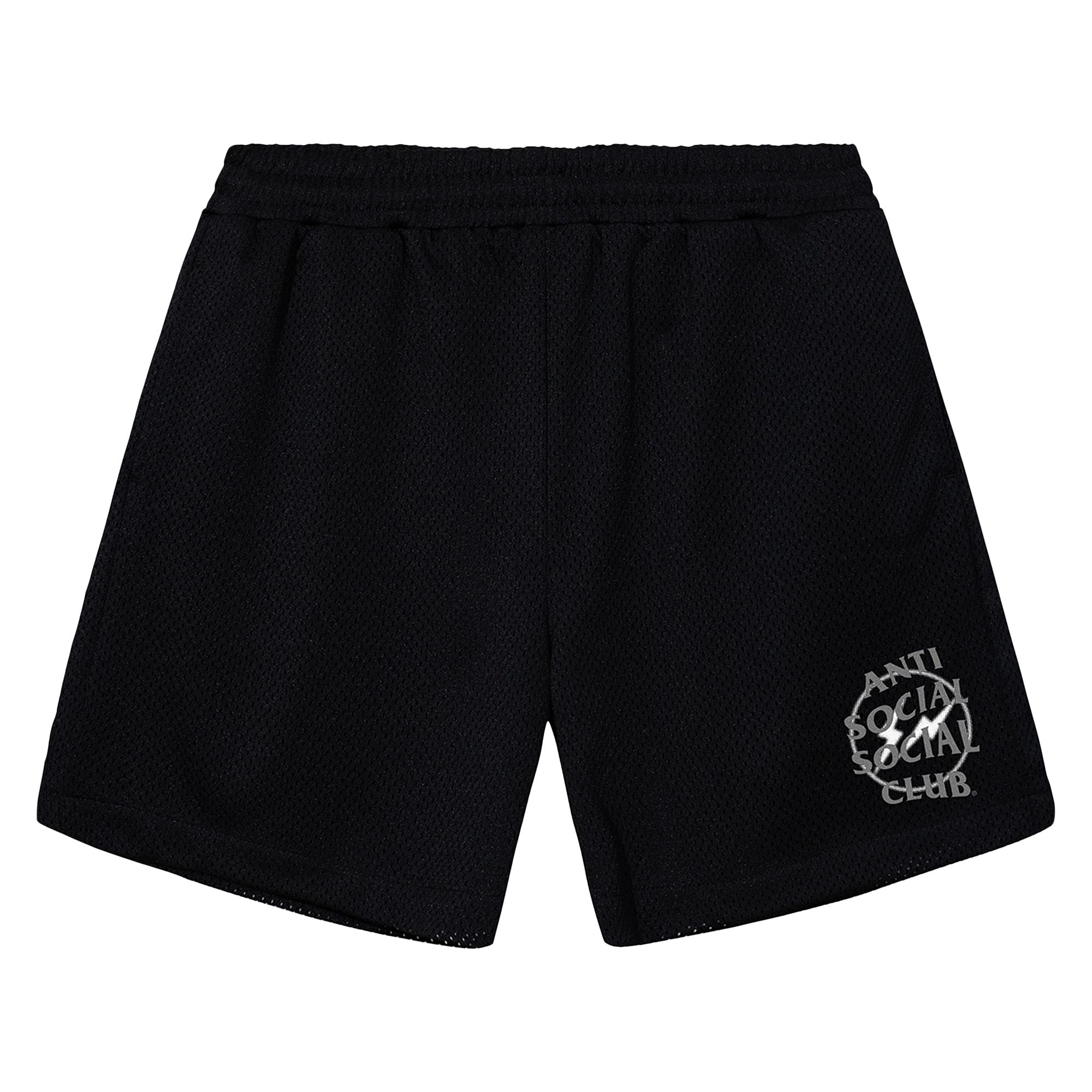 Anti Social Social Club x Fragment Design Half Tone Logo Short 'Black/Grey' | Men's Size XL