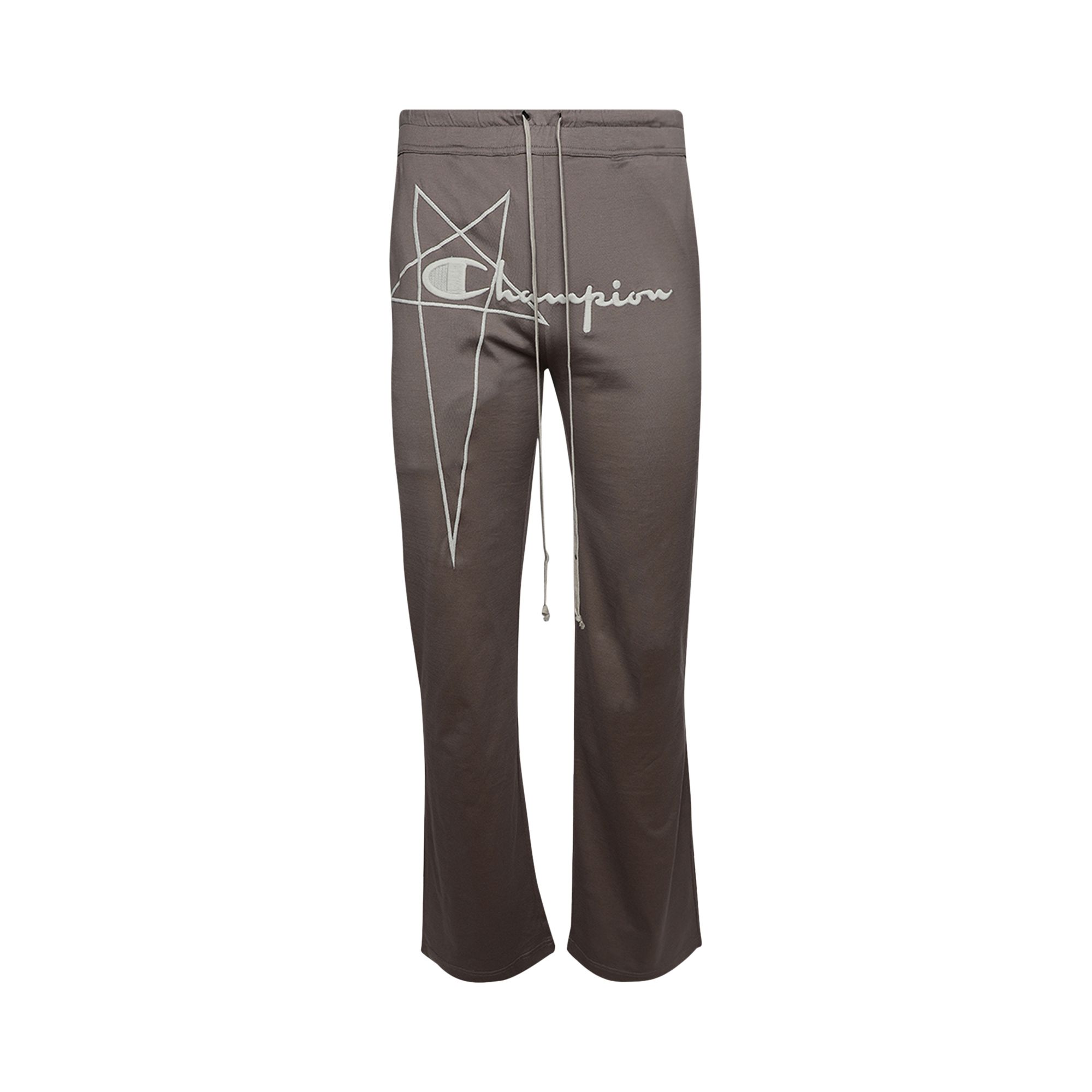 Pre-owned Rick Owens X Champion Dietrich Drawstring Joggers 'grey'