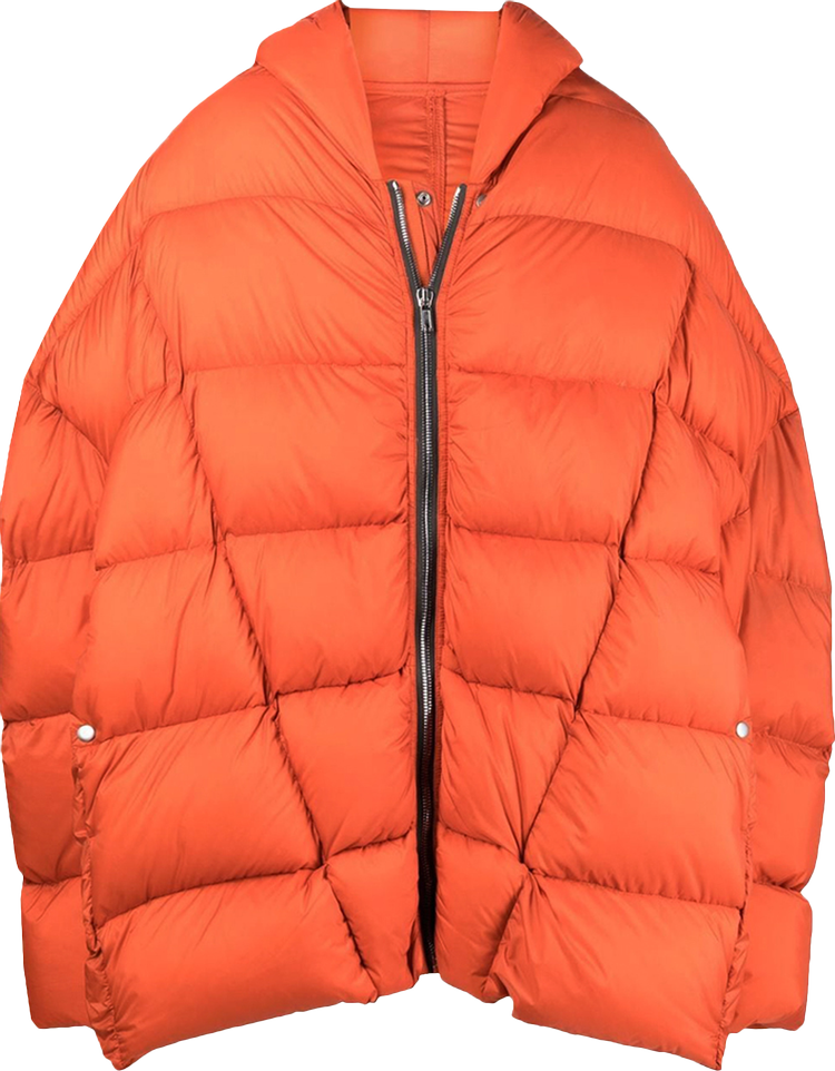 Buy Rick Owens Jumbo Gimp Coat 'Orange' - RU02B2796 NZD4 53 | GOAT SA