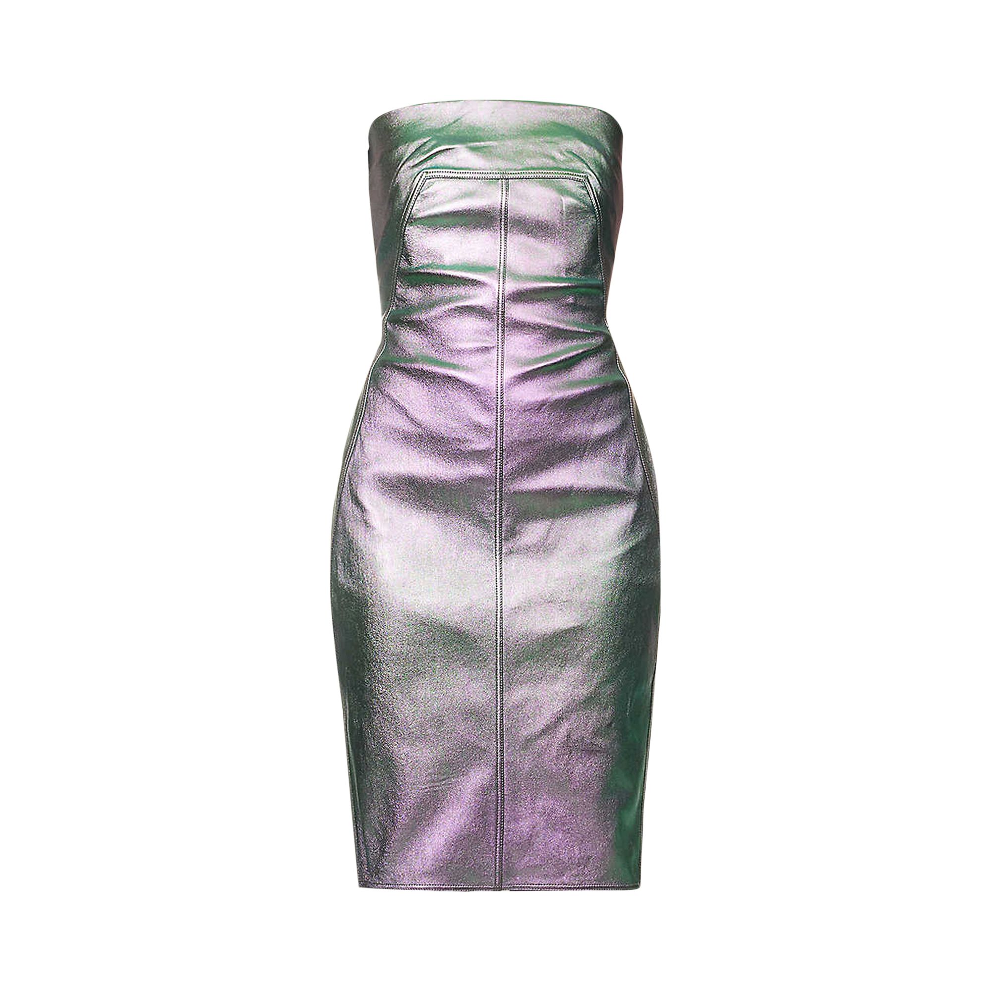 Rick Owens Bustier Dress 'Iridescent' | Multi-Color | Women's Size 40