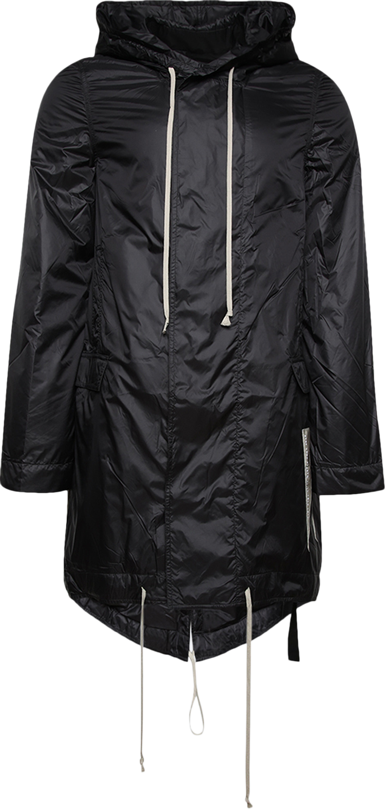 Buy Rick Owens DRKSHDW Fishtail Parka 'Black' - DU01C6950 NDEH1 09