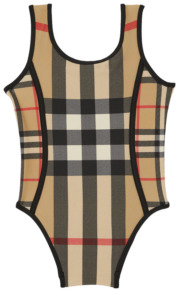 Girls online burberry swimwear