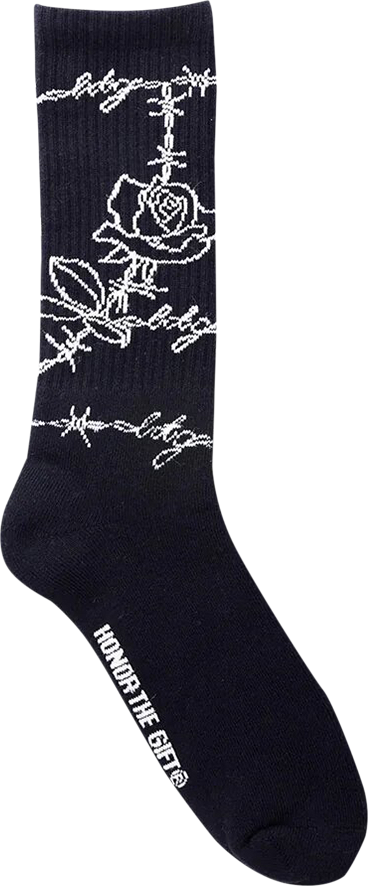 Honor The Gift Rose Wire Socks 'Black'