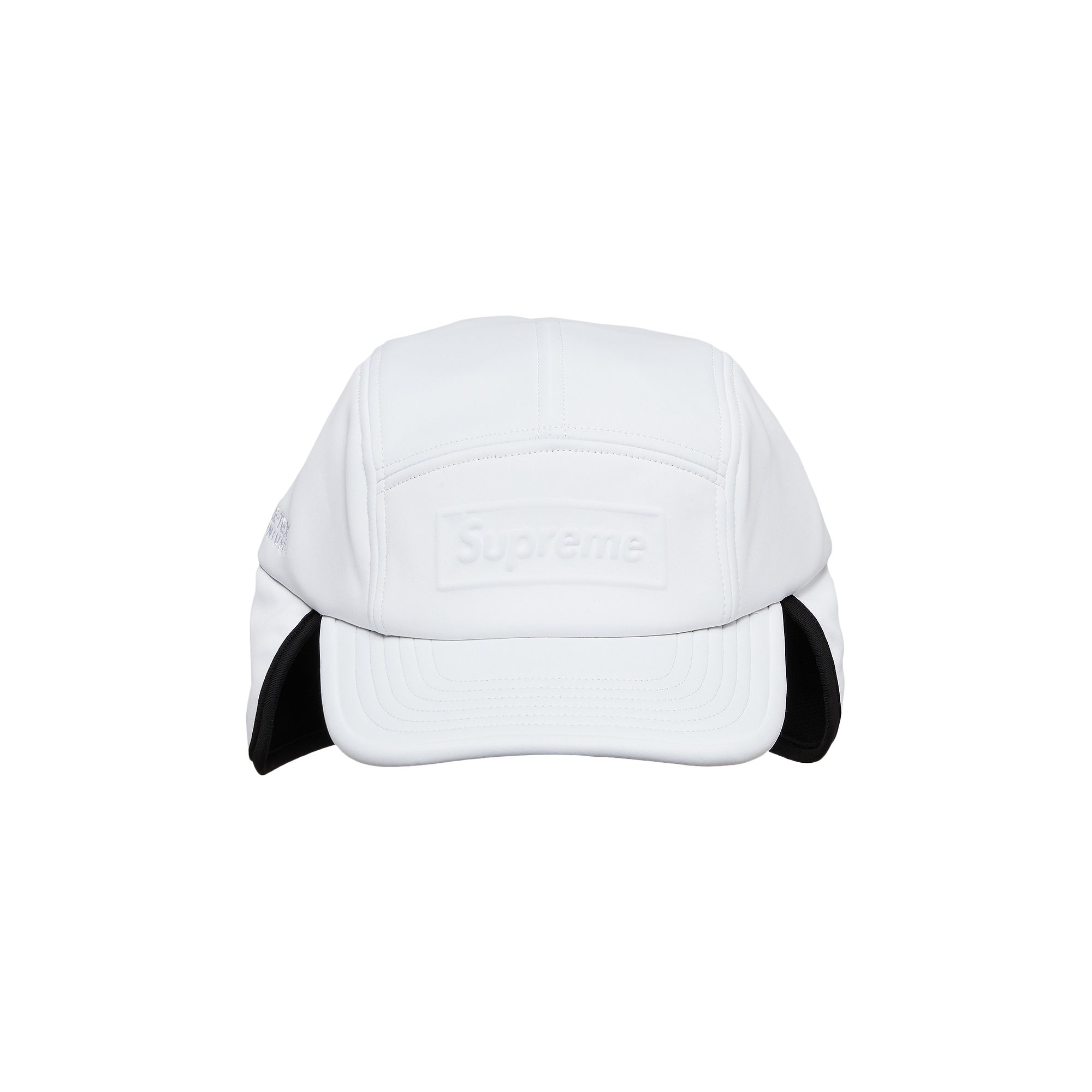 Pre-owned Supreme Windstopper Earflap Camp Cap 'white' | Men's Size Onesize