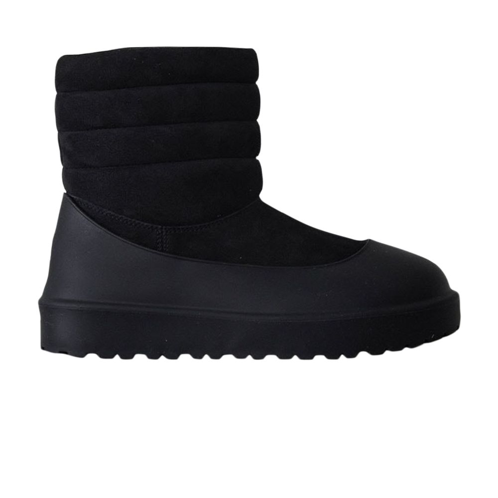 Pre-owned Ugg Stampd X Classic Boot 'black'