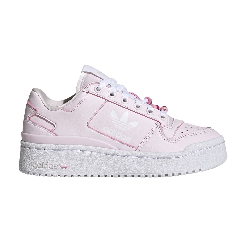 Pre-owned Adidas Originals Adidas Forum Bold J 'almost Pink' | Kid's Size 6.5