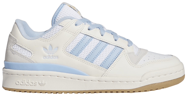 Buy Wmns Forum Low Cream White Blue Bird IE7420 GOAT
