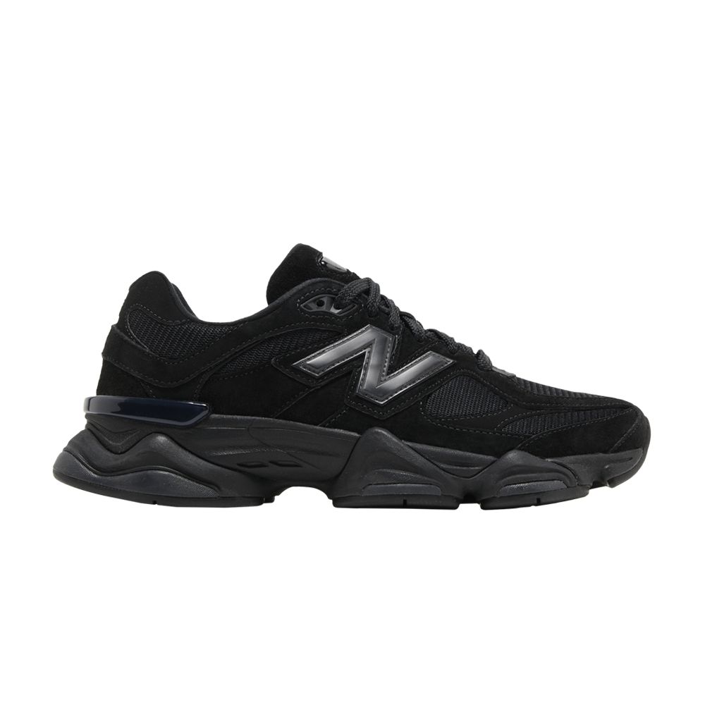 New Balance 9060 'Triple Black Suede' | Men's Size 9