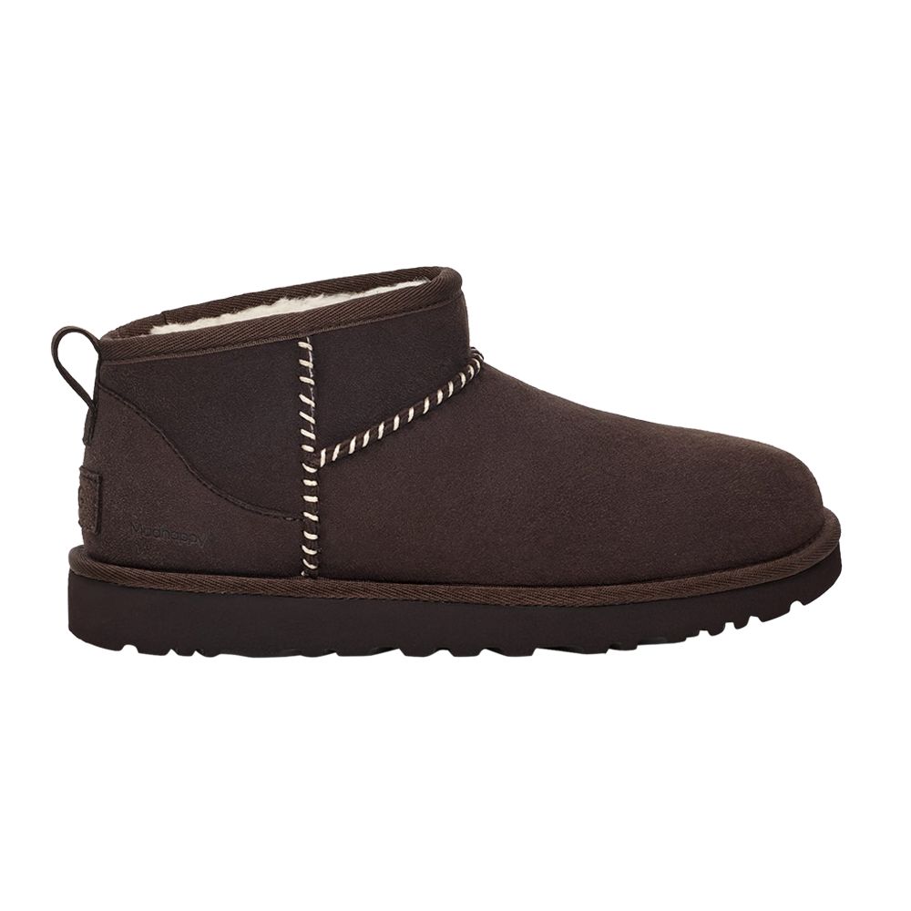 Pre-owned Ugg Madhappy X Wmns Classic Ultra Mini Boot 'chocolate' | Brown | Women's Size 12