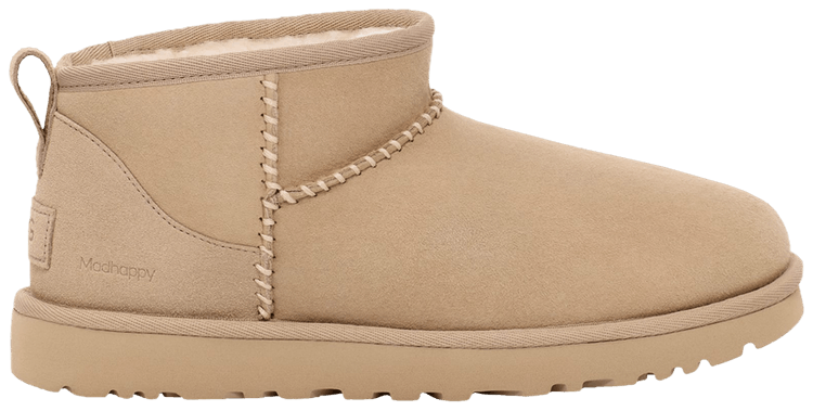 Madhappy x UGG Wmns Classic Ultra Mini Boot White Pepper