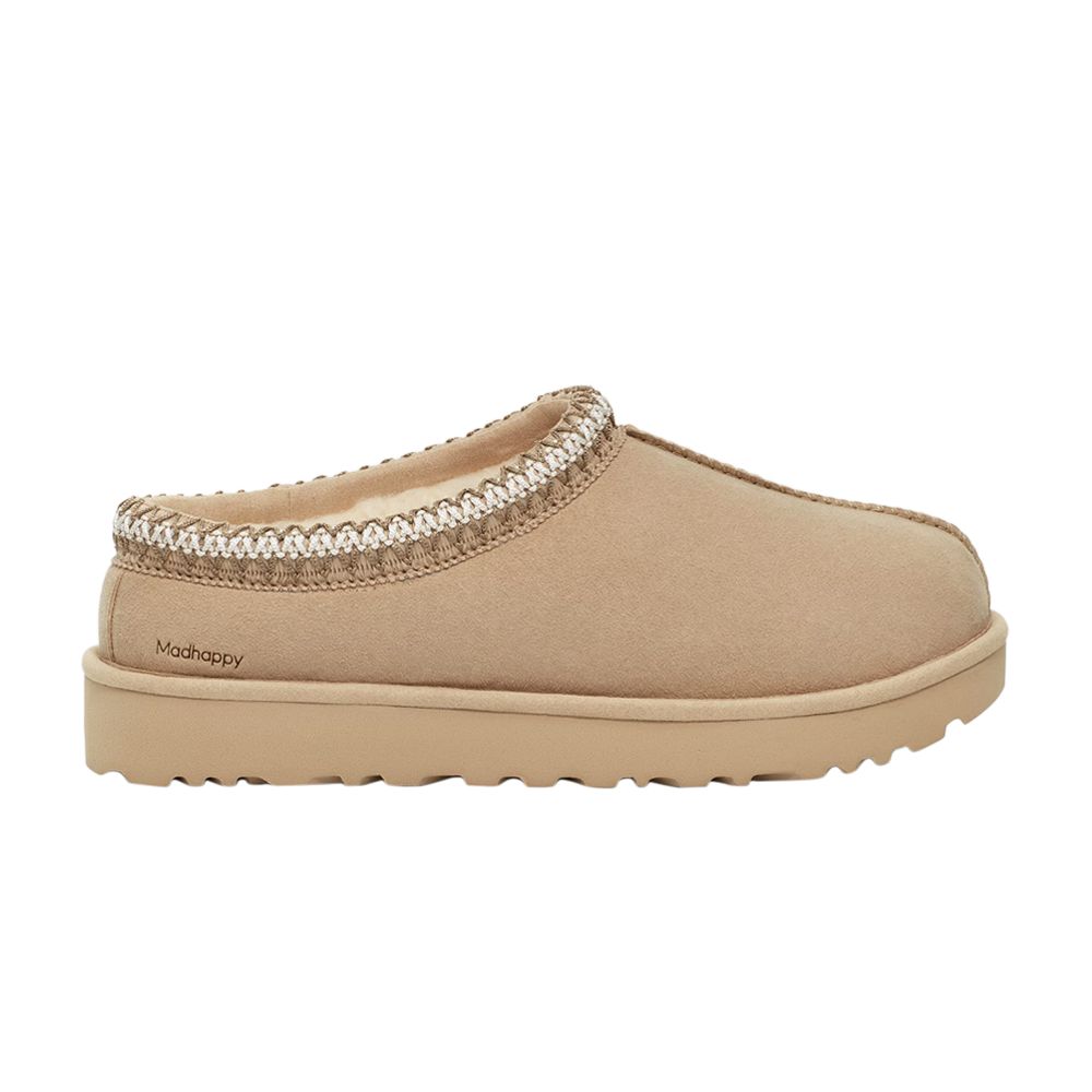 Pre-owned Ugg Madhappy X Wmns Tasman Slipper 'white Pepper' | Tan | Women's Size 5
