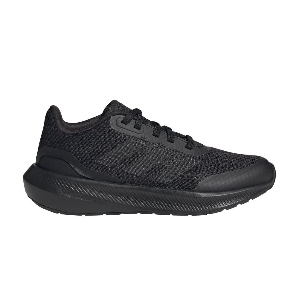 Pre-owned Adidas Originals Adidas Runfalcon 3.0 J 'triple Black' | Kid's Size 7