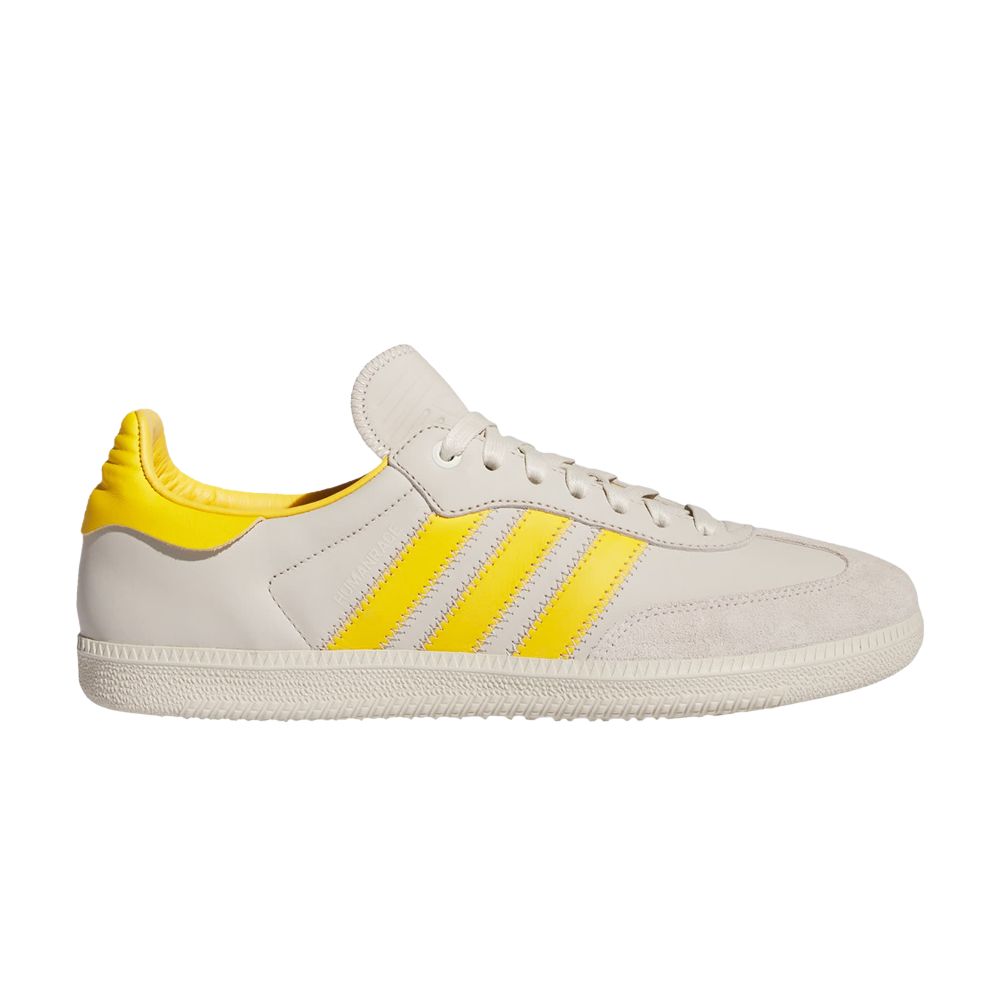 adidas Pharrell x Samba Human Race 'Aluminium Bold Gold' | Grey | Men's Size 13