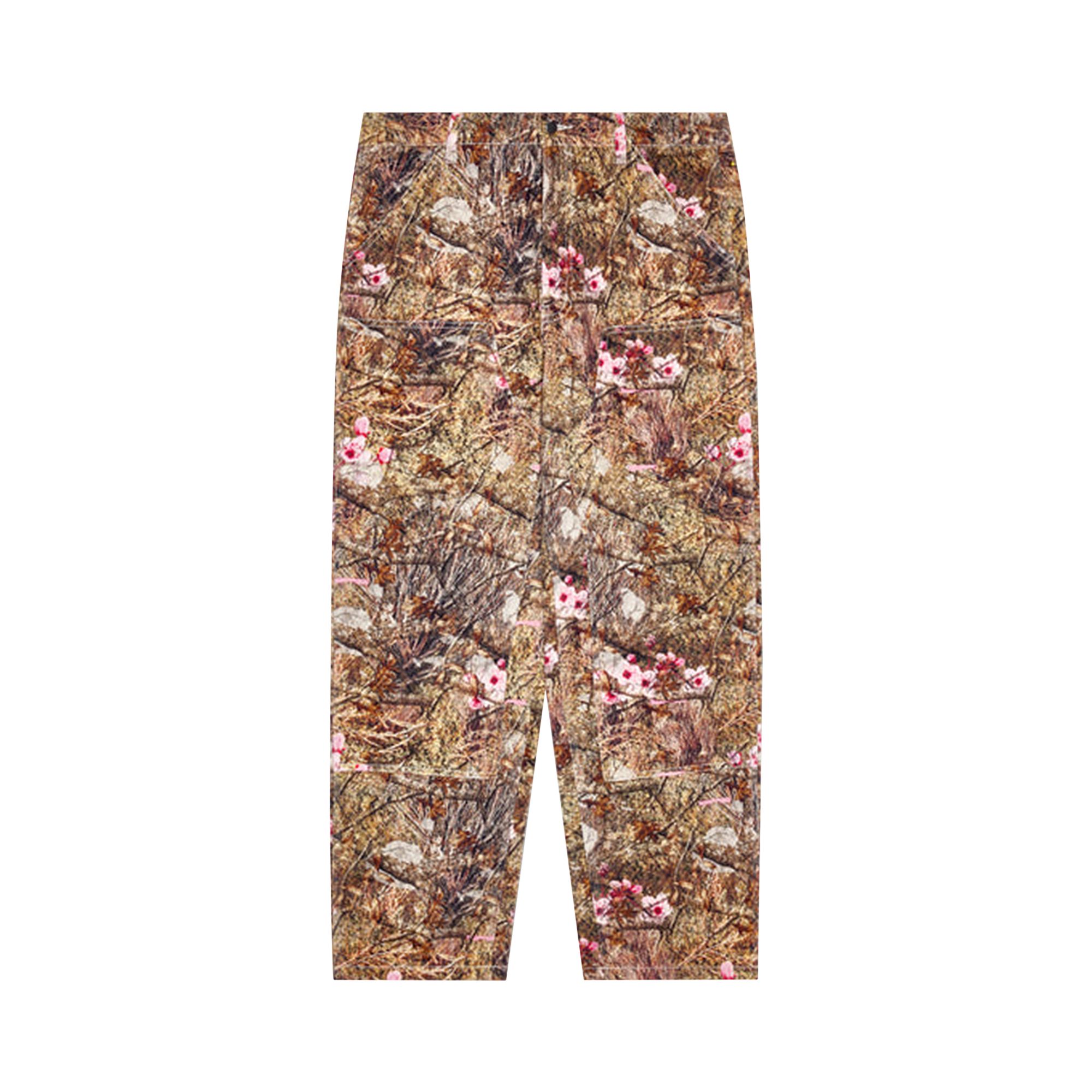 Pre-owned Sp5der Work Pant 'real Tree' In Multi-color