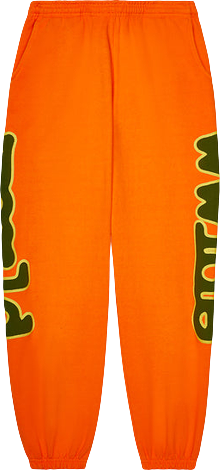 Buy Sp5der Beluga Sweatpants 'Orange' - SP5 BEL SPORA | GOAT