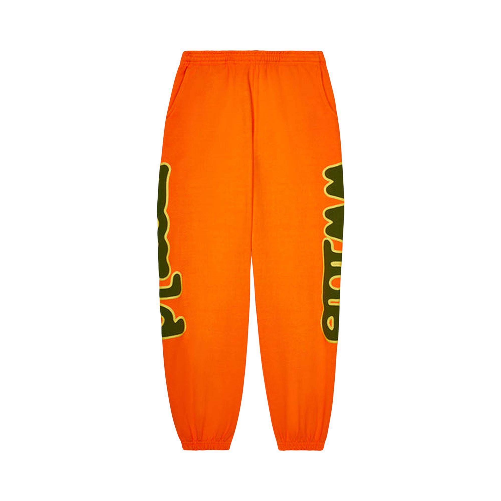 Sp5der Beluga Sweatpants 'Orange' | Men's Size M