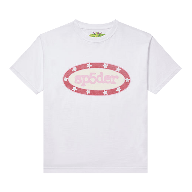 Buy Sp5der Buckle Tee 'White' - SP5 REDEMBL TEE | GOAT