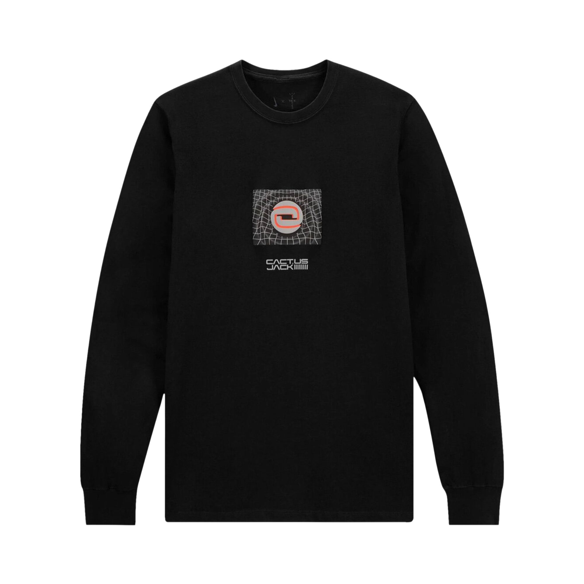 Cactus Jack by Travis Scott x Nike NRG BH Long-Sleeve Tee 'Black' | Men's Size XL