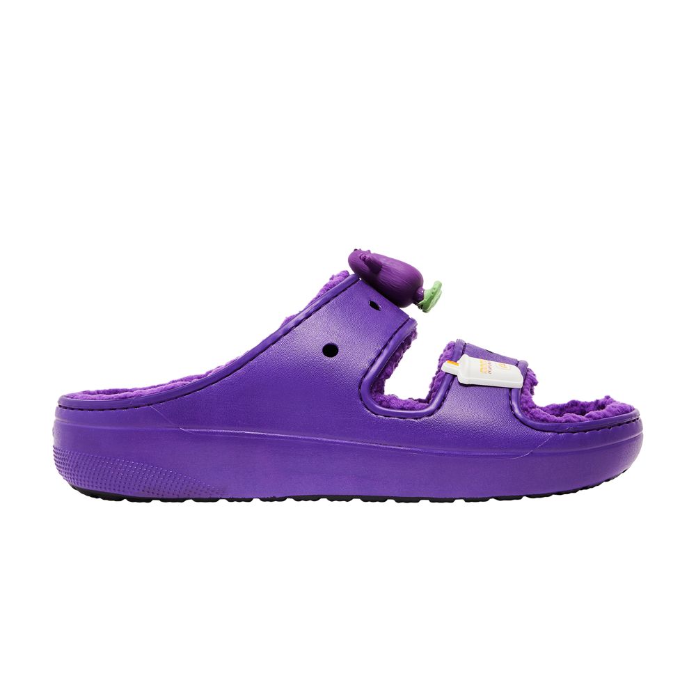 Crocs McDonald's x Classic Cozzzy Sandal 'Grimace' | Purple | Men's Size 8