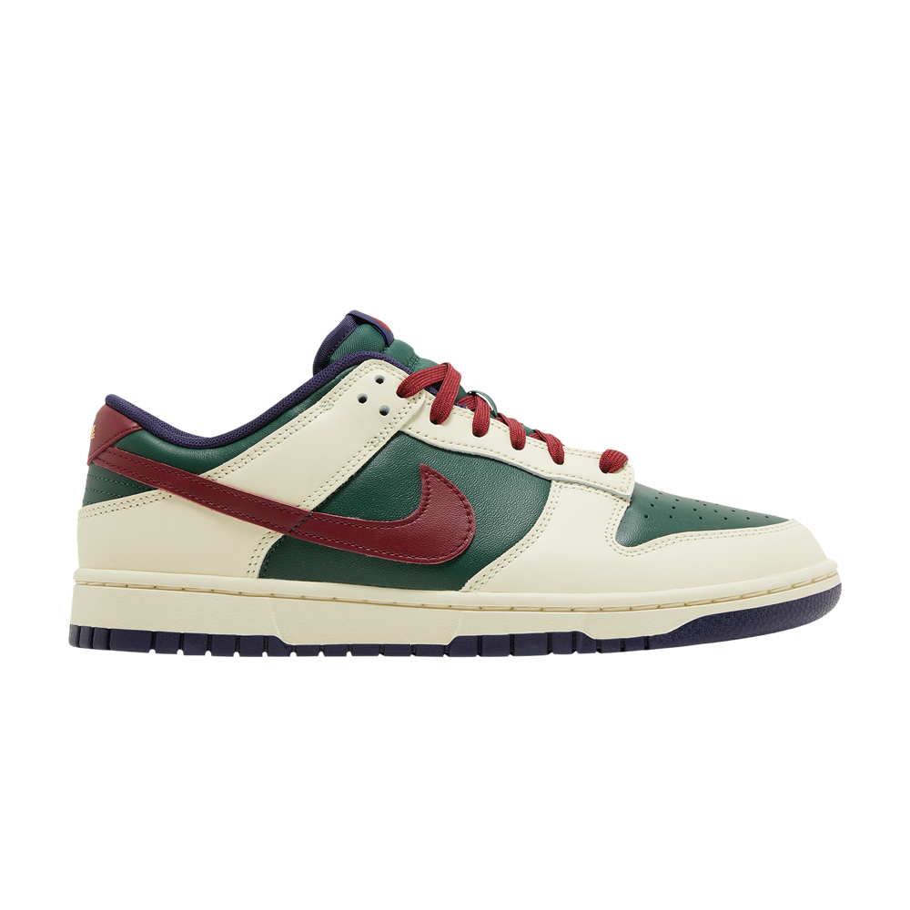 Pre-owned Nike Dunk Low 'from , To You - Gorge Green' In Cream