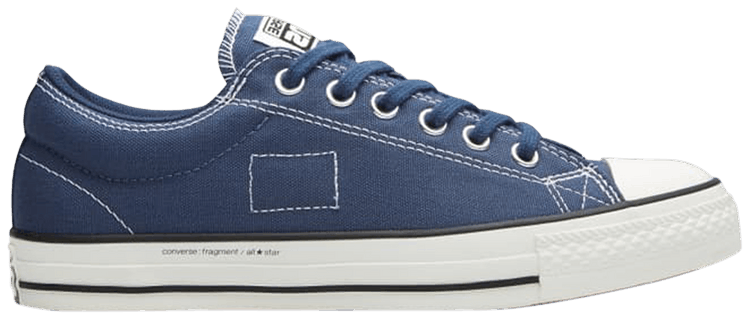 Size 11.0 Fragment Design x CTS Ox Cons Low Vintage Canvas Navy