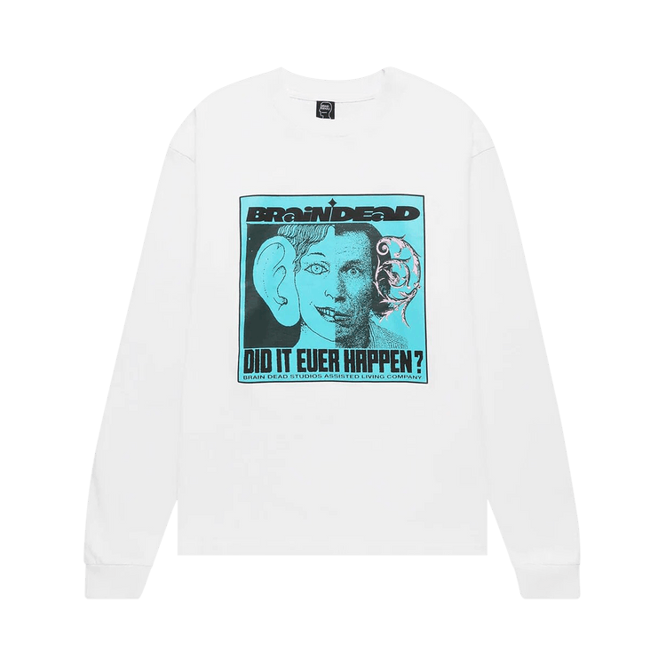 Buy Brain Dead Did It Ever Happen LongSleeve 'White