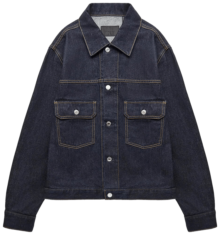 Helmut lang fringe denim jacket hot sale