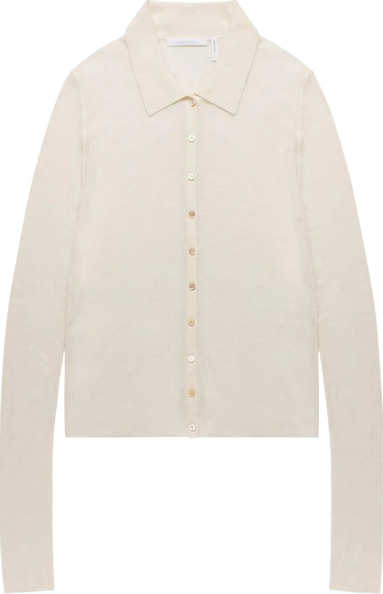 Buy Helmut Lang Polo Shirt 'Ivory' - N06HW711 IVOR | GOAT
