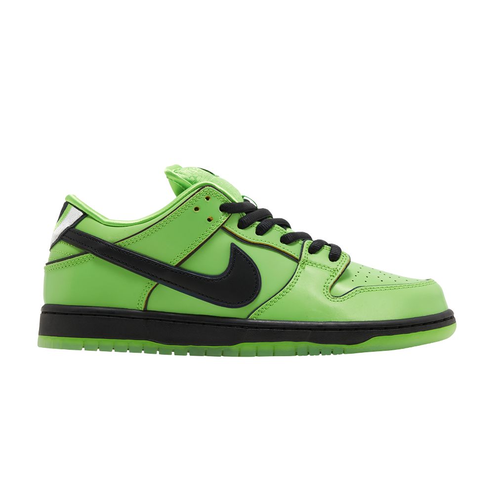 Nike The Powerpuff Girls x Dunk Low Pro SB QS 'Buttercup' | Green | Men's Size 4.5