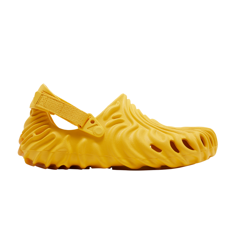 Pre-owned Crocs Salehe Bembury X Pollex Clog 'yolk' In Yellow