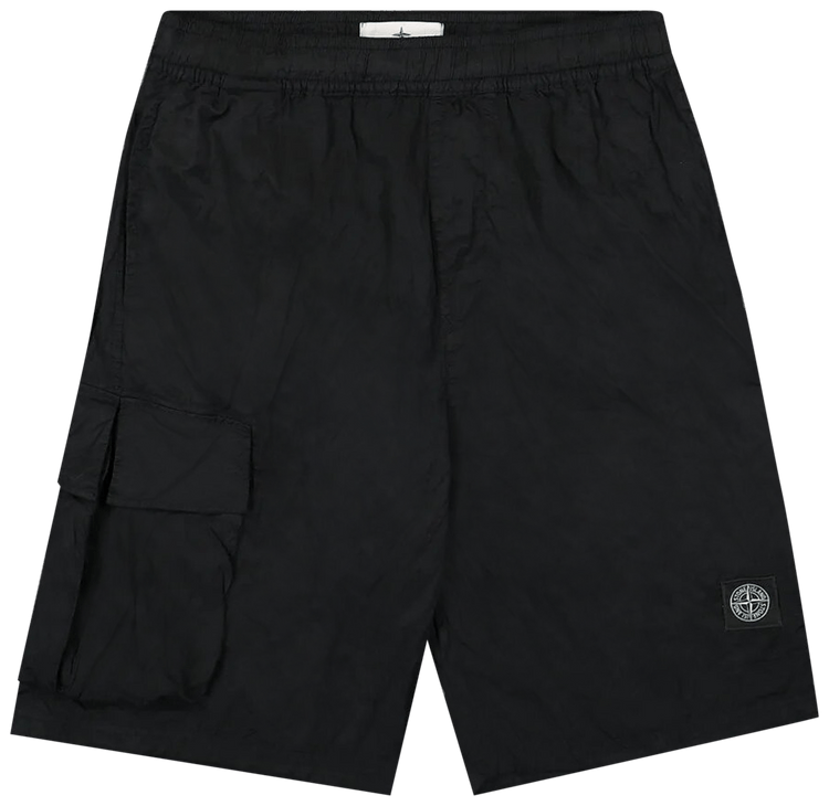 Stone island best sale bermuda shorts black