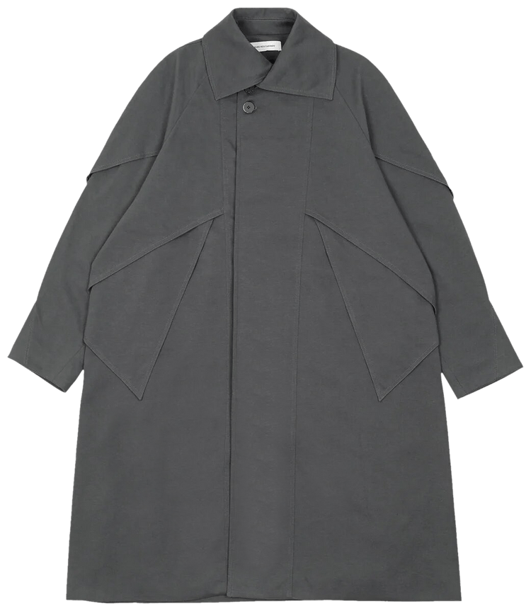 ジャケット・アウター Kiko Kostadinov 23aw OVID COAT grey 46 Kiko Kostadinov Men's' Ovid Layered Coat in Grey | LN-CC®