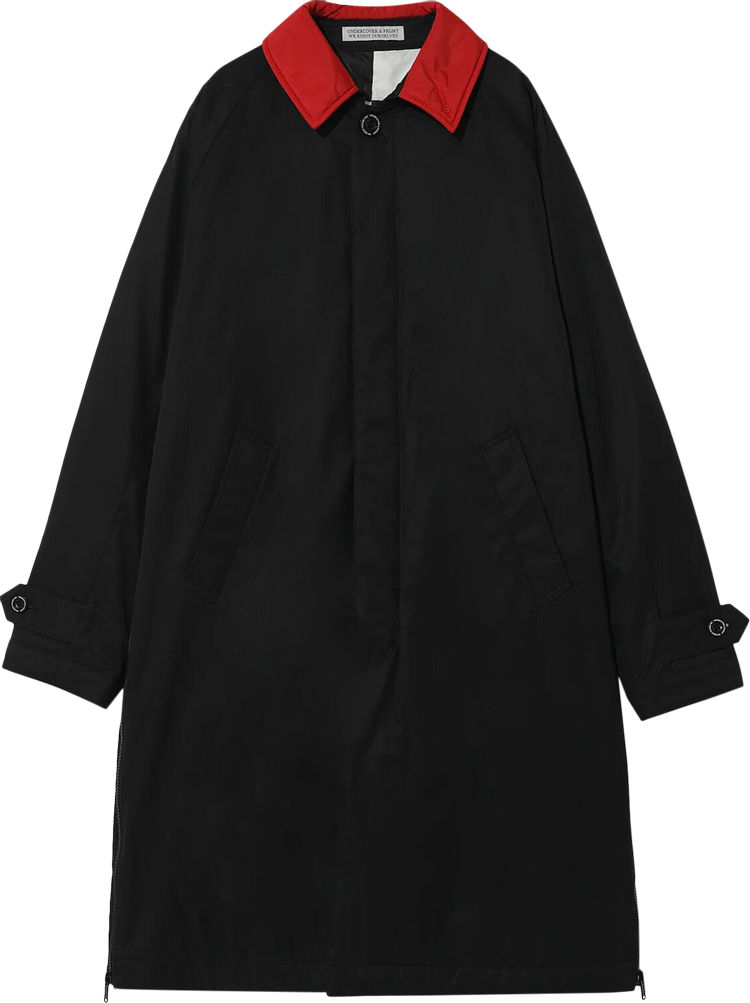 Buy Undercover x Fragment Long Coat 'Black' - UC2C9301 2 BLAC