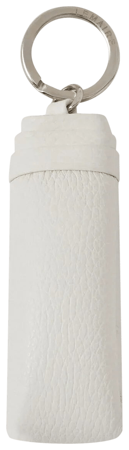 Buy Lemaire Wadded Key Holder 'Chalk' AC304 LL0018 WH001 GOAT