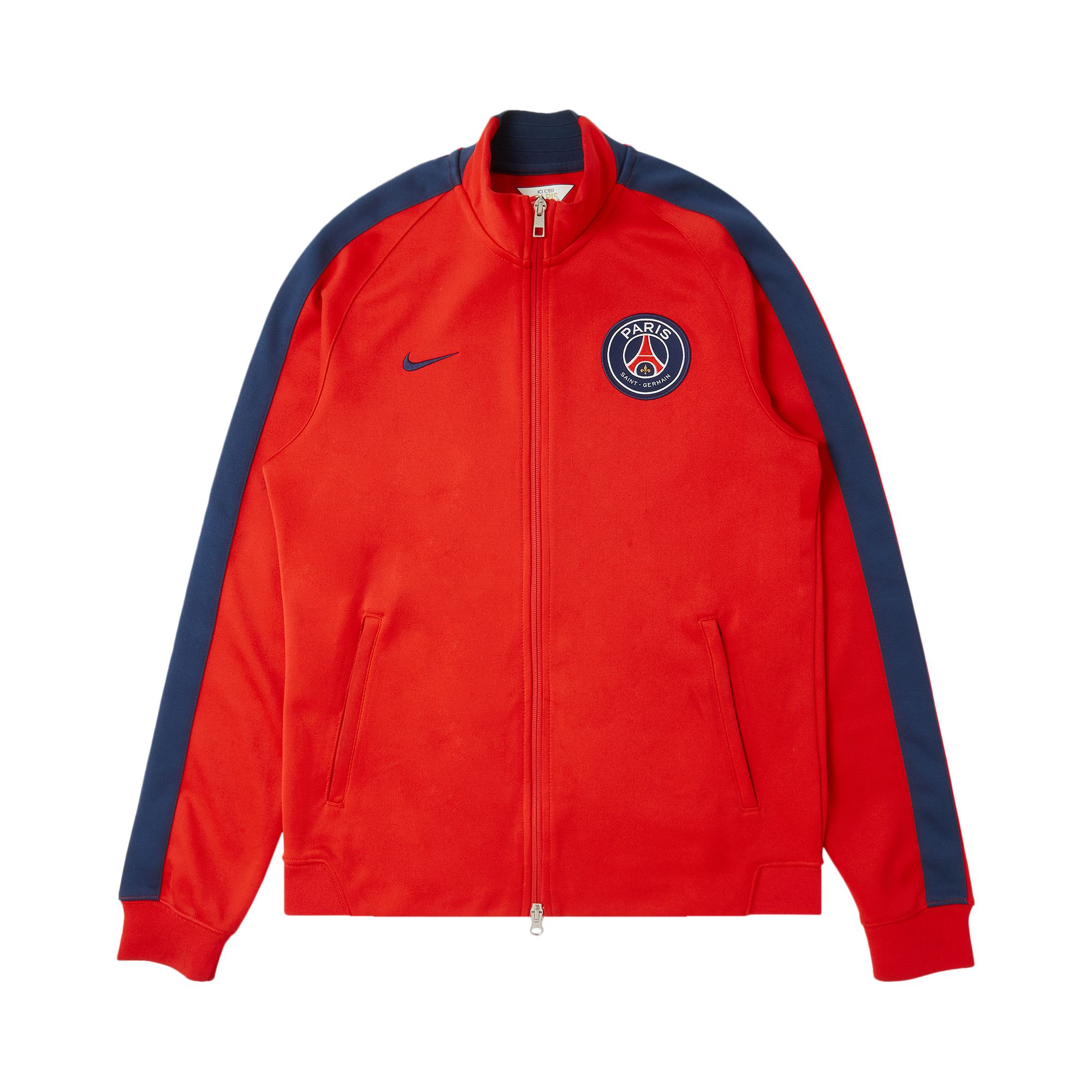Pre-owned Paris Saint-germain Away Stadium Jacket 'red' | Men's Size M