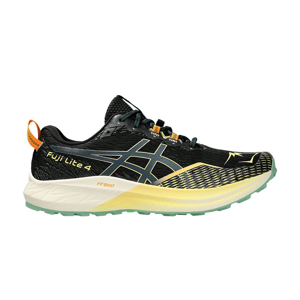 ASICS Fuji Lite 4 'Black Bright Yellow' | Men's Size 7