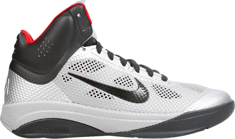 Zoom Hyperfuse 'Metallic Silver Sport Red'