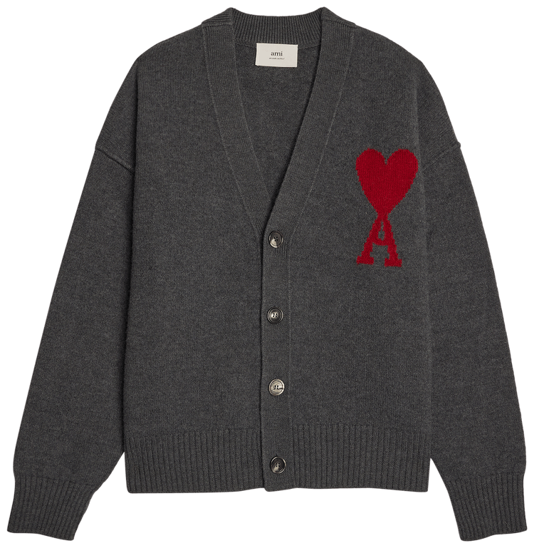 Cardigan With Contrasted AMI