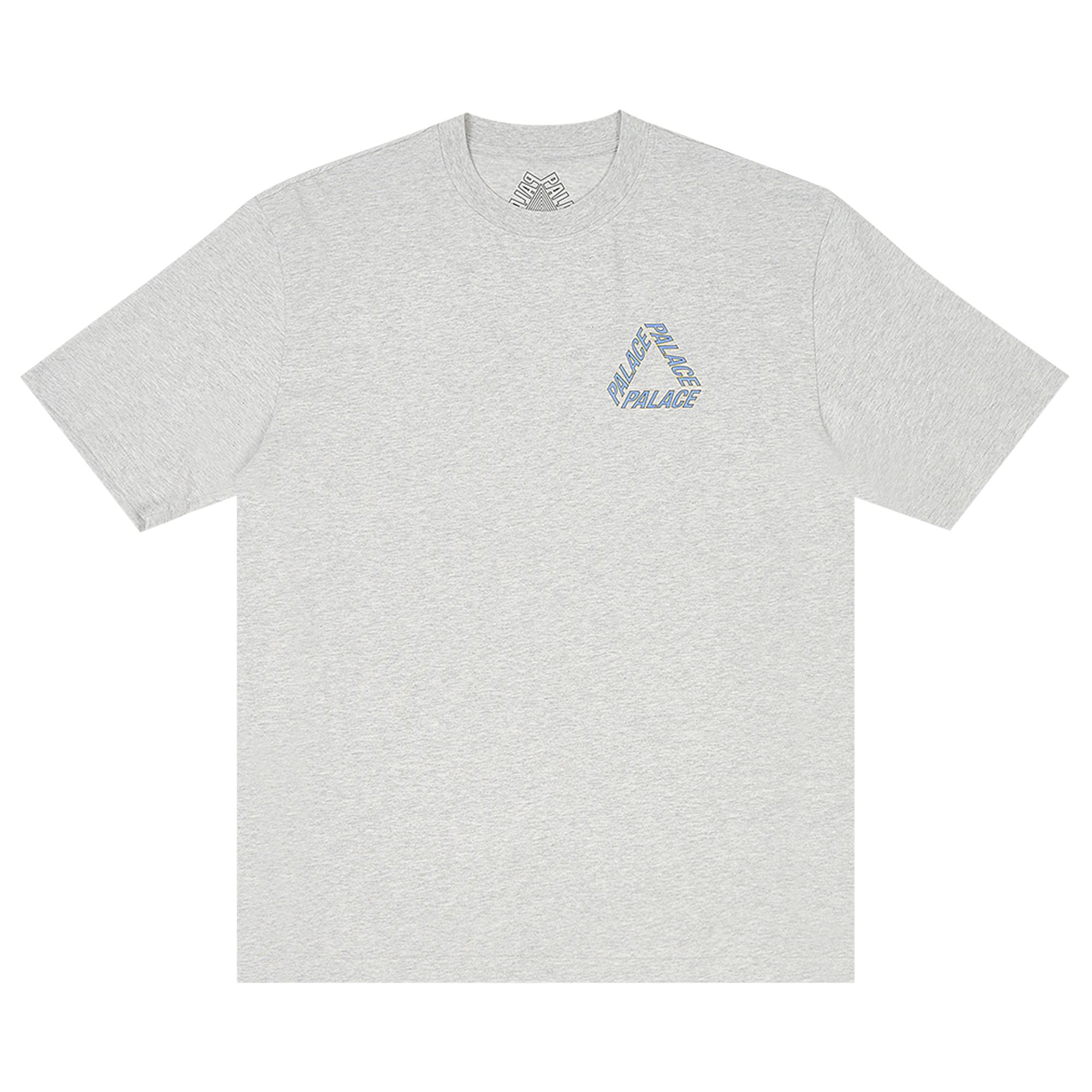Pre-owned Palace Demon P3 T-shirt 'grey Marl' | Men's Size L In Gray
