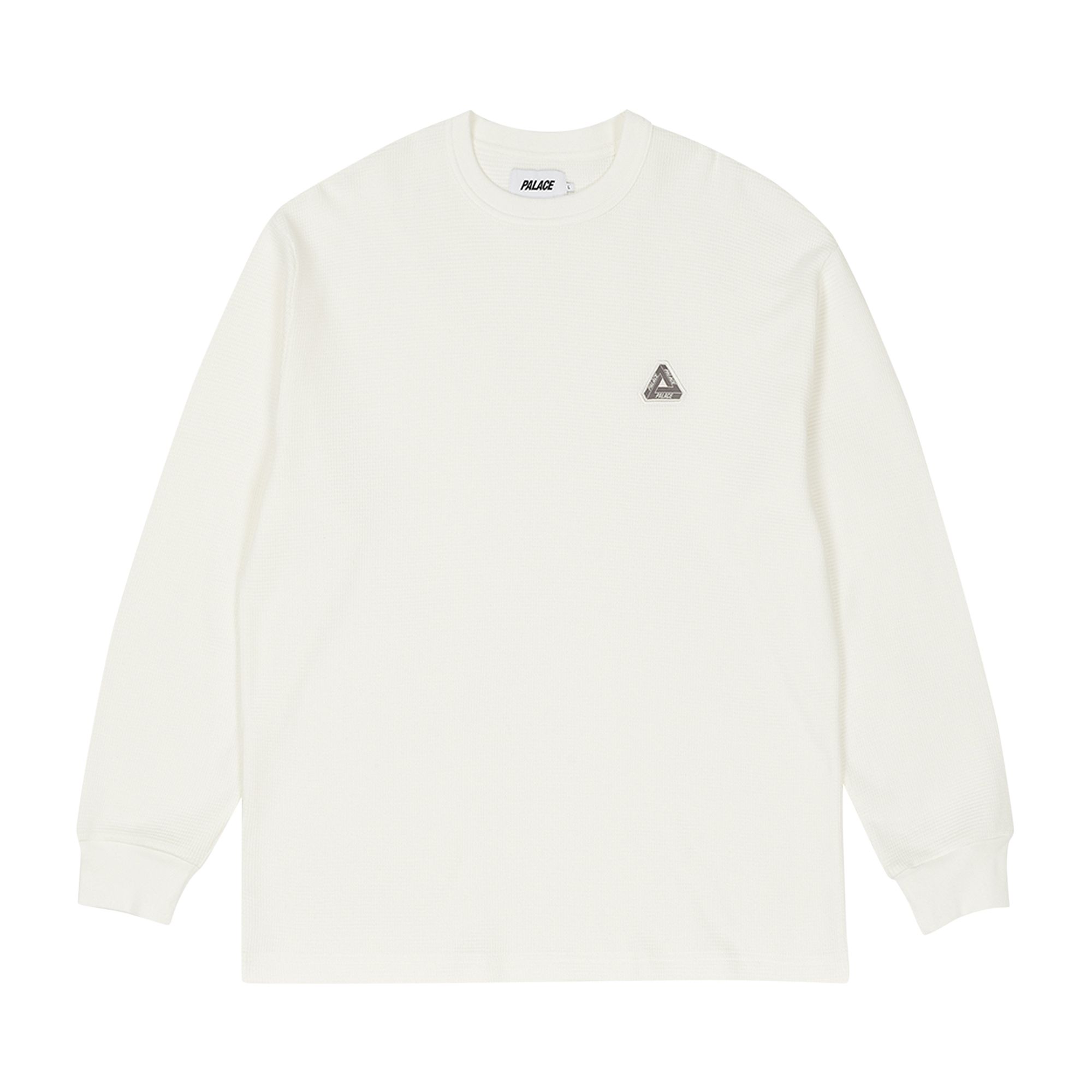 Palace Waffle Long-Sleeve 'White' | Men's Size L