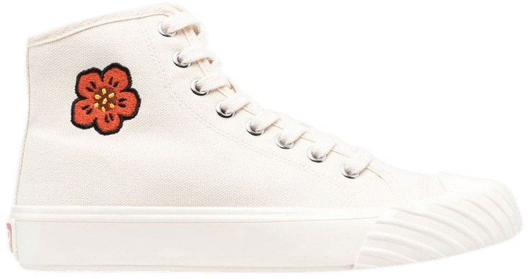 ★KENZO★ Genzo School High Top Trainer Cream FD52SN020F7304 Buy Kenzo School High Sneakers 'Cream' - PFD52SN020F73 04 | GOAT