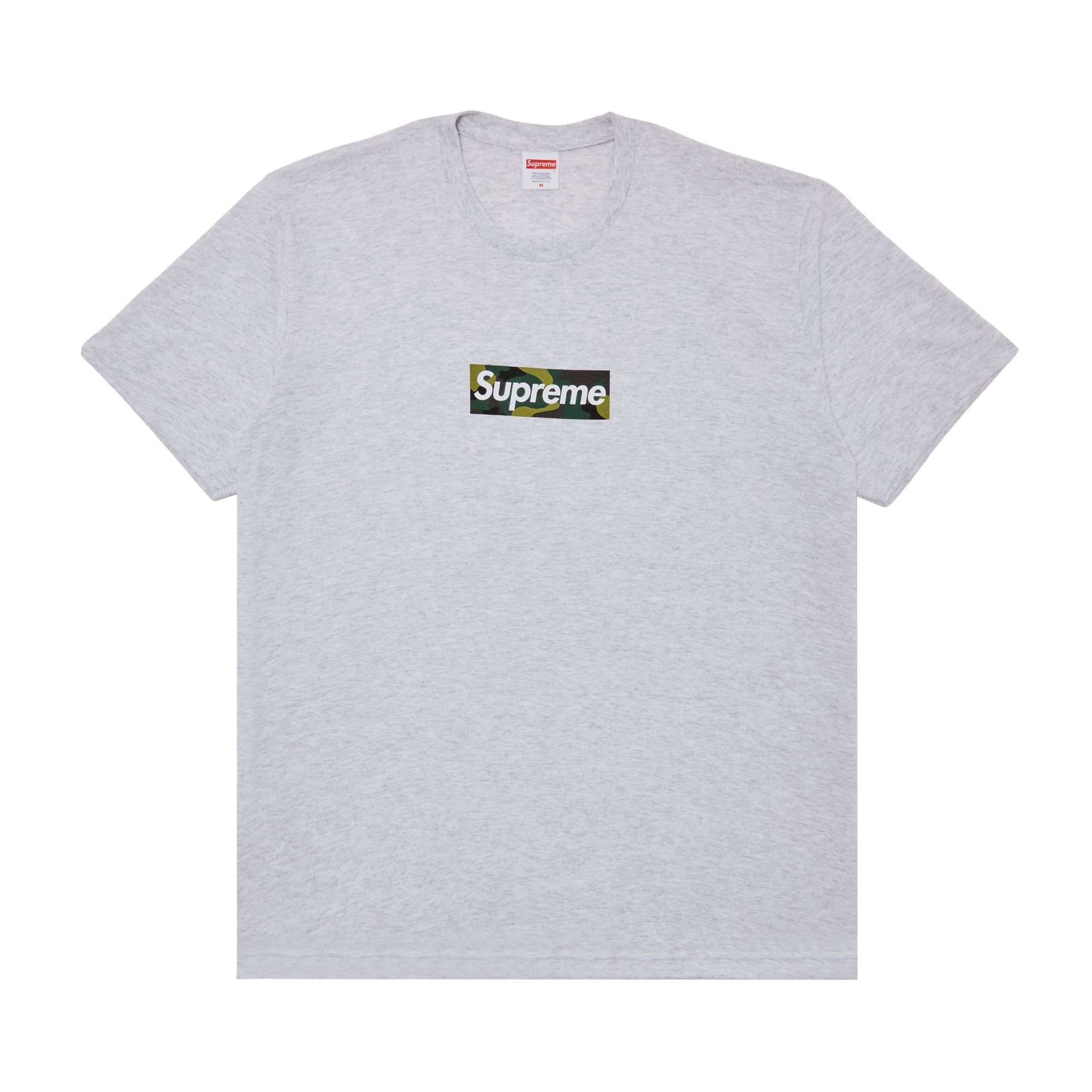 Supreme Box Logo Tee 'Ash Grey' | Men's Size M