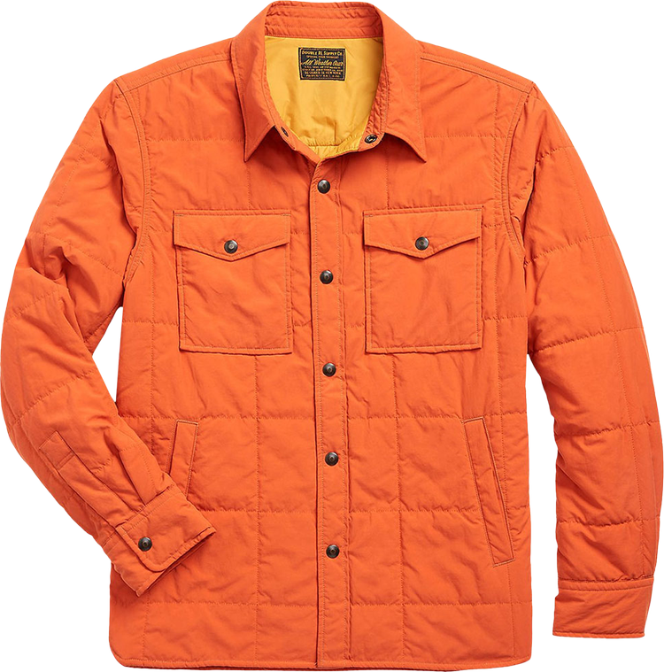 Buy Polo Ralph Lauren Padded Overshirt 'Orange' - 782913187001 ORAN