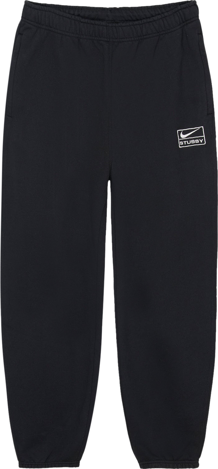 Stussy x Nike Pigment Dyed Fleece Pant 'Black'