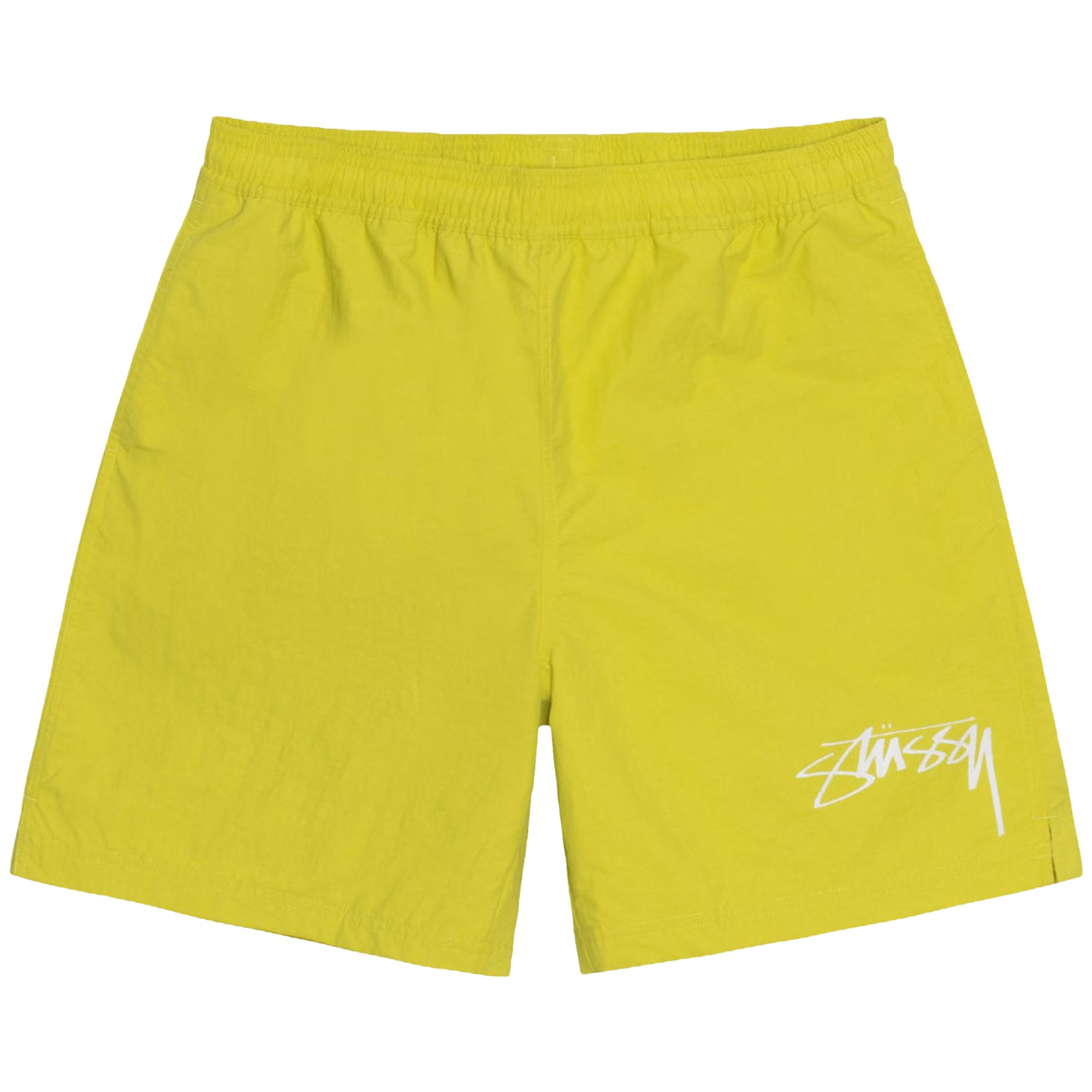 Stussy x Nike Nylon Short 'High Voltage' | Yellow | Men's Size XL