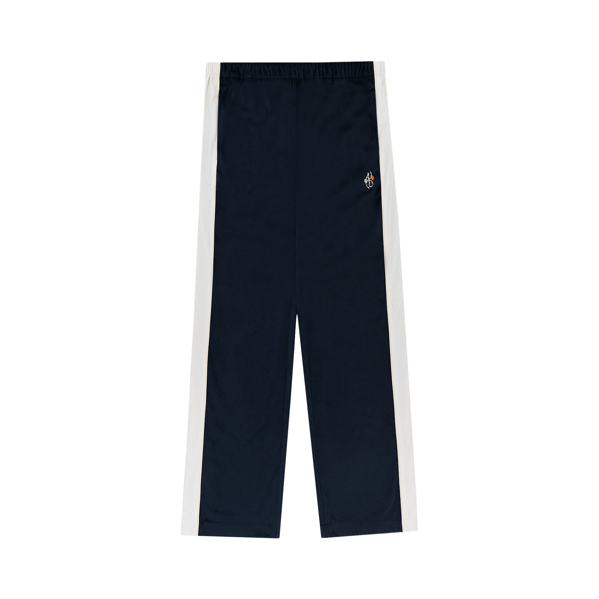 Pre-owned Aimé Leon Dore X Drake's Velvet Track Pant 'navy Blazer' | Blue | Men's Size Xl
